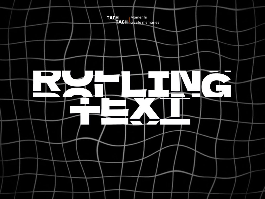Tạo hiệu ứng "rolling text" chỉ với capcut
