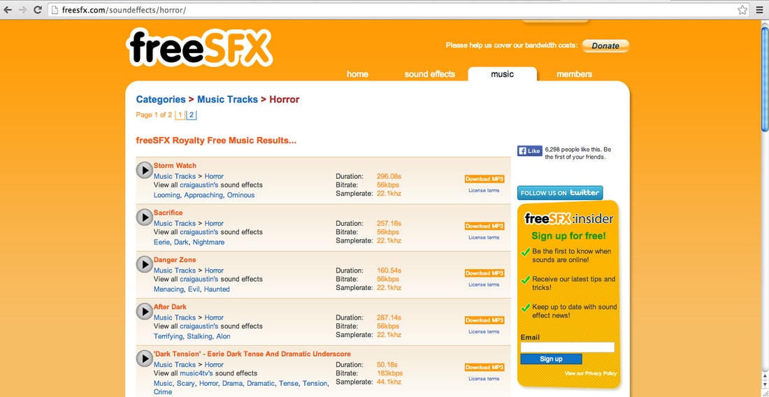 11 website cung cấp sound effect miễn phí 2025
