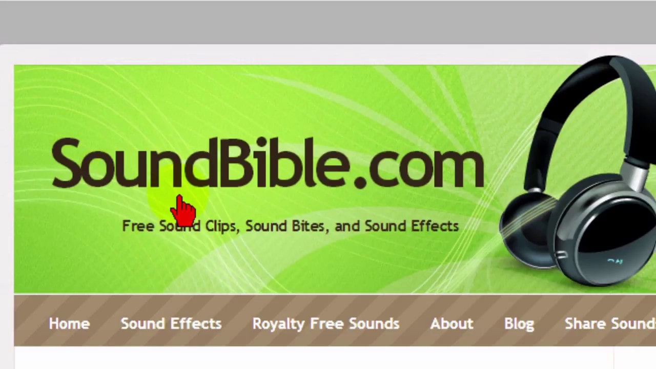 11 website cung cấp sound effect miễn phí 2025